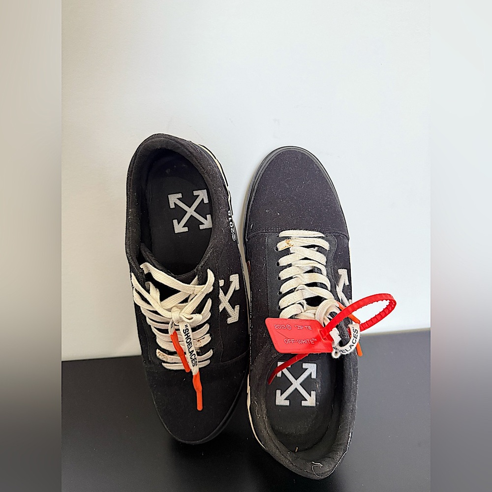 Off-White Virgil Abloh Vulcanized Black/White Men’s Canvas